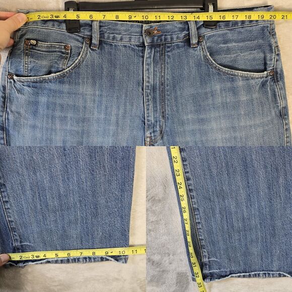 Ecko Unltd Jeans Baggy 5-pocket Size 38 Y2K Vtg Hip Hop Skater Wide Leg - Picture 9 of 9
